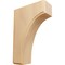Ekena Millwork 1 3/4"W x 4"D x 6"H Clarksville Bracket, Red Oak BKTW02X04X06CVRO - alternate 1